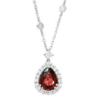 Halskette Golay Dame Rubino in Gold Rubino 0.95 Ct PCL027WDIRU - PCL027WDIRU